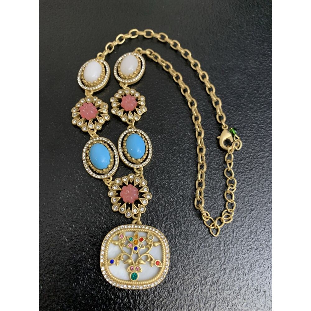 Beautiful Indian Marriage Necklace Unique And Rare 18”